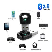 Fonken Bluetooth 5.0 Adapter Pc Aux Usb Adapter Voor Oortelefoon Luidspreker Usb Ontvanger Voor Draadloze Toetsenbord Muis Adapter Usb Dongle