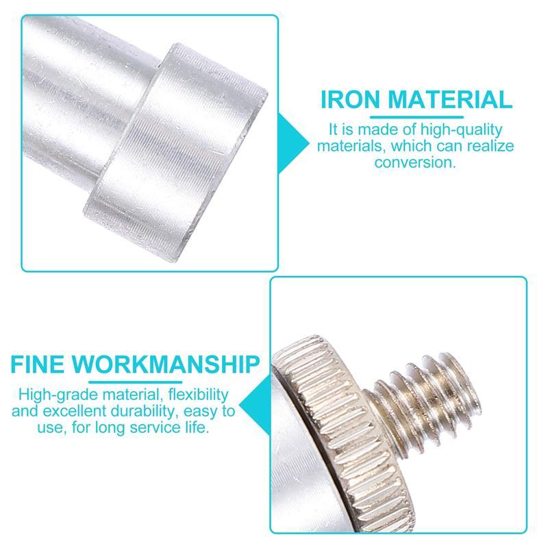 1 Set Camera Schroef Adapter Praktische Iron Statief Schroef Adapter Supply