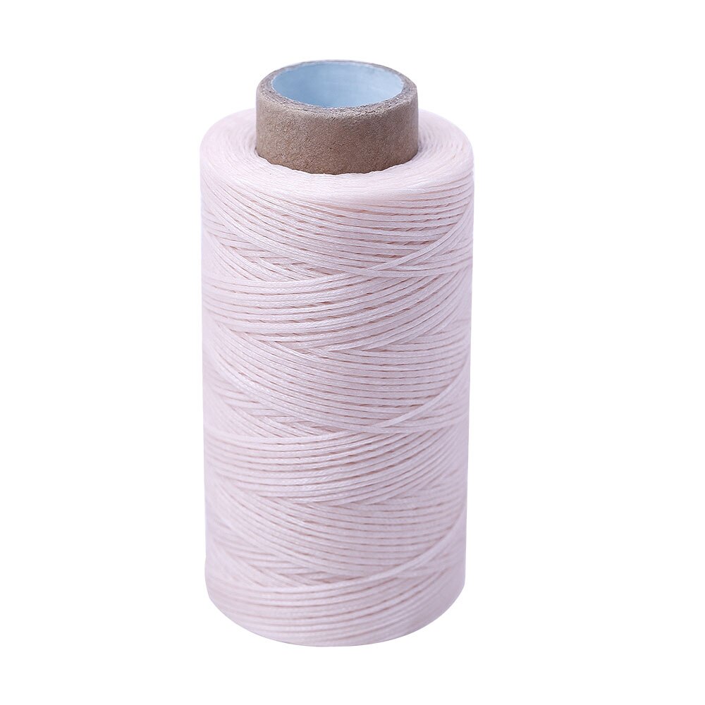 LMDZ 150D 250M Leather Craft Sewing Waxed Thread Heavy Duty Waxed Coarse Whipping Thread 1mm Leather Hand Stitching Multi Color: 3476