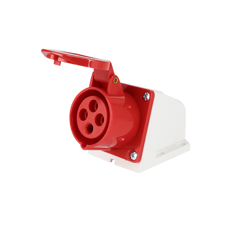 1 PCS Industrial Plug Socket 3P/4P/5Pin Electrical Connector 16A IP44 Waterproof Wall Mounted MALE FEMALE 220V Panel Concealed
