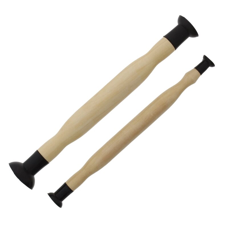 Ventil håndslapende slibeværktøjssæt 2- stykke sæt-dual-end sugekop lap stick ,1-1/8 tommer ,1-3/8 tommer ,5/8 tommer ,3/16 tommer