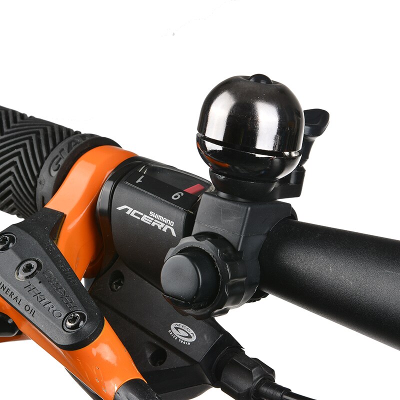 Rockbros cykelklockor vanlig kopparcykling åka ultralätt styre klockhorn ring skarpt ringande cykel mekanisk klocka