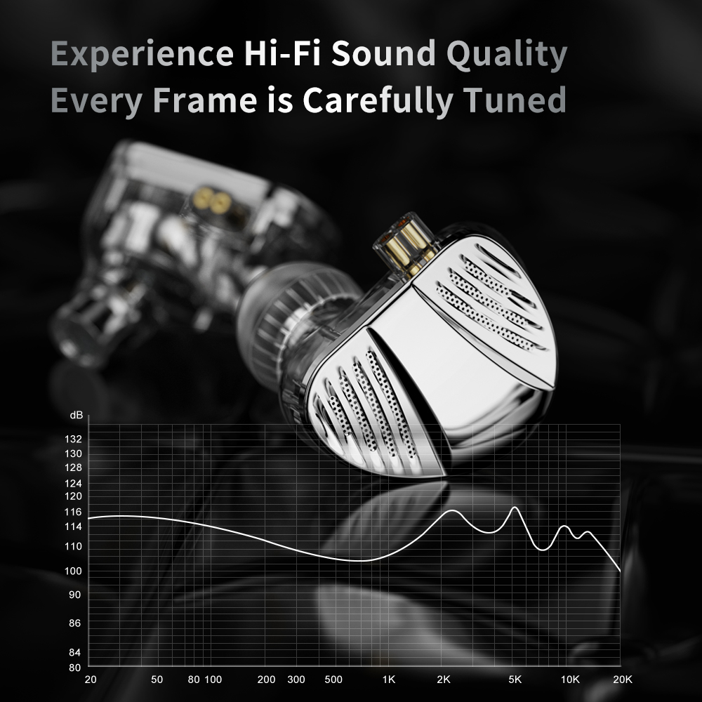 TRN V10 Profi-Kopfhörer 2BA+2DD Dual dynamisch Treiber und Dual ausgewogen Anker hybrid in-Ohr-Monitor-Kopfhörer