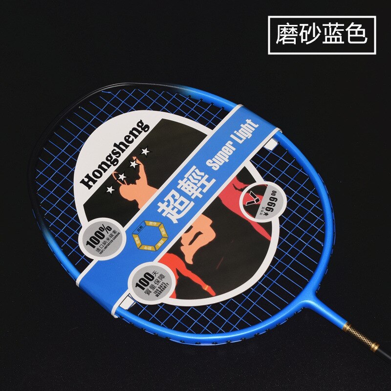 Ultralight 5U Badminton Racket Carbon Fiber Badminton Racket Sport Accessories Padel Racket Badminton -40: Blue