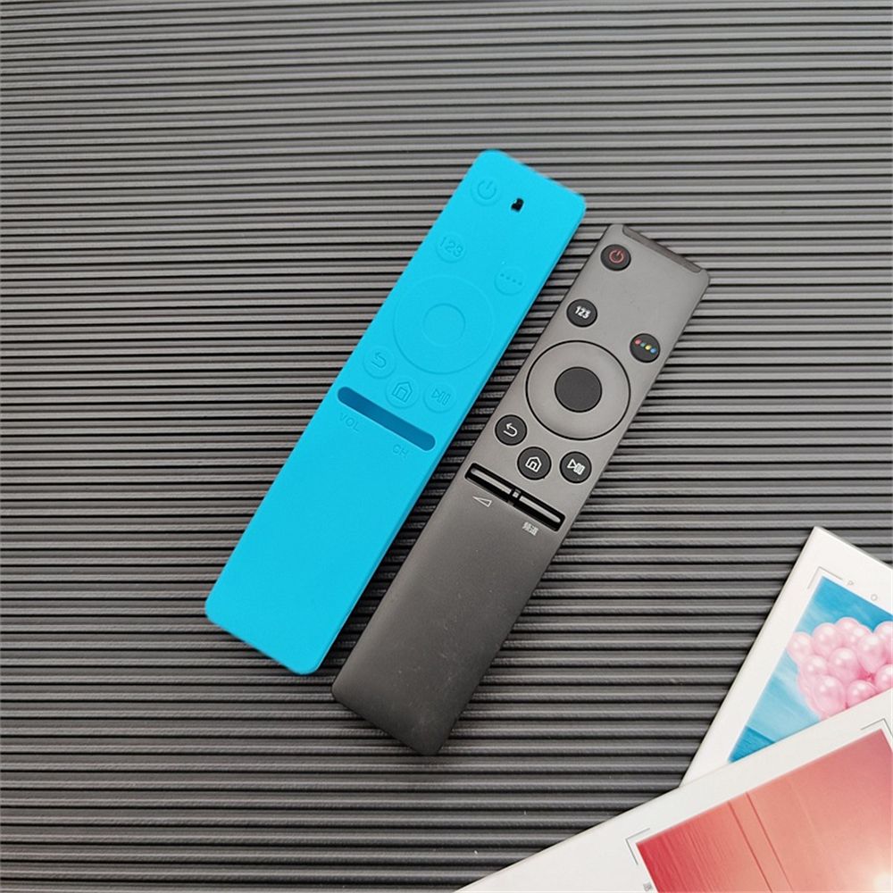 Funda protectora de silicona para mando a distancia de TV Samsung, BN59-01259D, todo incluido: Amarillo claro