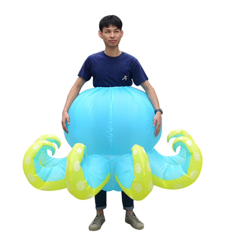 Kostuum Outdoor Fun Halloween Party Volwassen Octopus Kostuum
