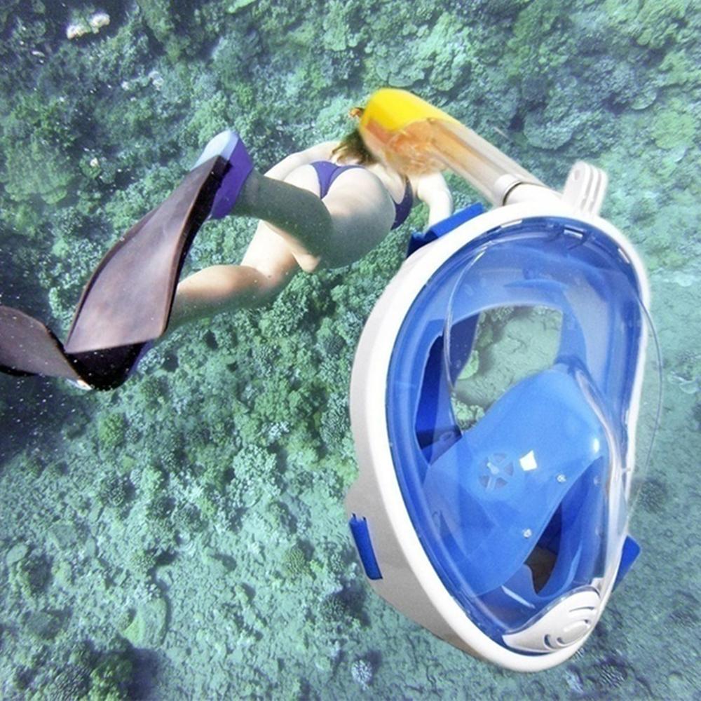 6 colori Scuba Diving Maschera Pieno Viso Maschera Per Lo Snorkeling Subacquea Anti Fog Staccabile Mascherina di Immersione Subacquea Per Il Nuoto Pesca Subacquea di Immersione