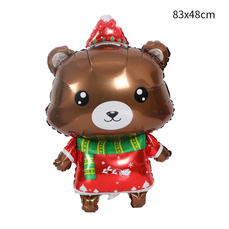 Cartoon Ballon Kinderen Speelgoed Drijvende Lucht Bal Elk Bear Kerst Ballon Winkelcentrum Hotel Party Decoratie Ballon: 3
