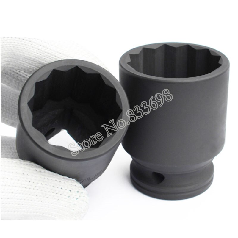 Een Stuks 3/4 Inch Lucht Socket Adapter CR-MO Torx Hoofd 12 Point Elektrische Impact Pneumatische Dopsleutel Voor Power Dille tool