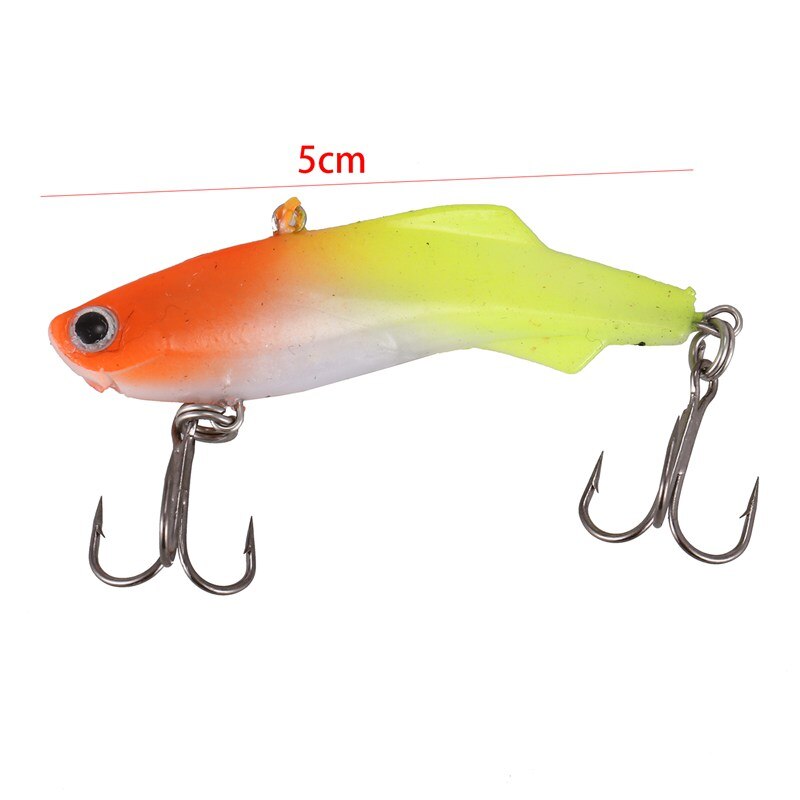 1Pc Winter Fishing Lure VIB Ice Fishing Lure Soft Bait 5cm 8.5g Isca Artificial Bait Wobber Sinking Fishing Lure