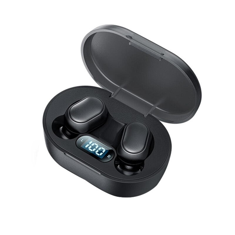 Caridite-auriculares TWS con Bluetooth, dispositivo de audio portátil, inalámbrico, estéreo, Supergraves, pantalla Digital LED, novedad: Caridite Balck I7