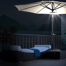 Gårdhave paraply lys trådløs 20 led paraply stolpe lys til camping telte eller udendørs brug