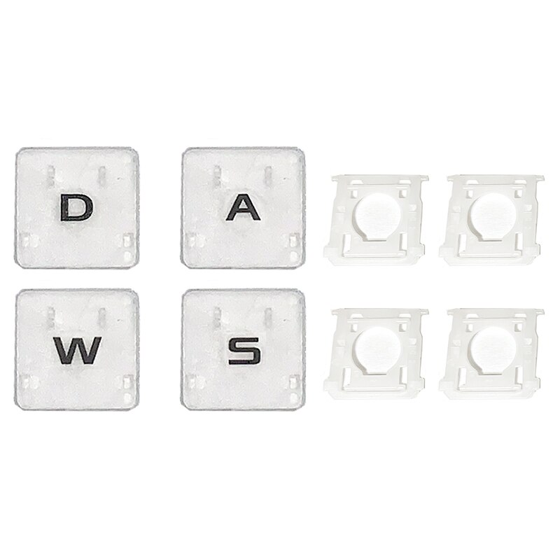 Replacement Keycap Key Cap &amp;Scissor Clip&amp;Hinge For Asus TUF Gaming F15 FX506 FA506 FA506II FX506H F17 FA706 FA706U FX505DY: WASD