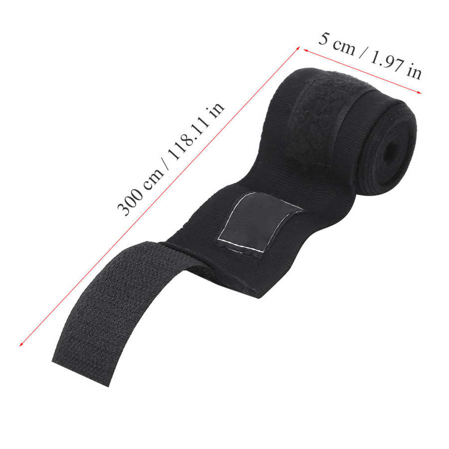 Boxningsbandage ett par polyuretan boxning lindningsbandage slåss sanda muay handlindningar sportrem sporthandrem