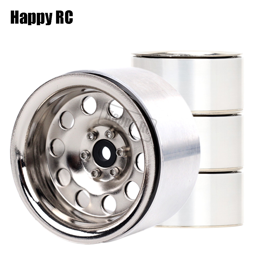2.2 inch Metal Beadlock Wielvelgen Naaf 12mm Hex Voor RC Rock Crawler Truck 1/10 CROSS YIKONG TRX4 TRX6 SCX10 Wraith RBX10 CAPRA YETI