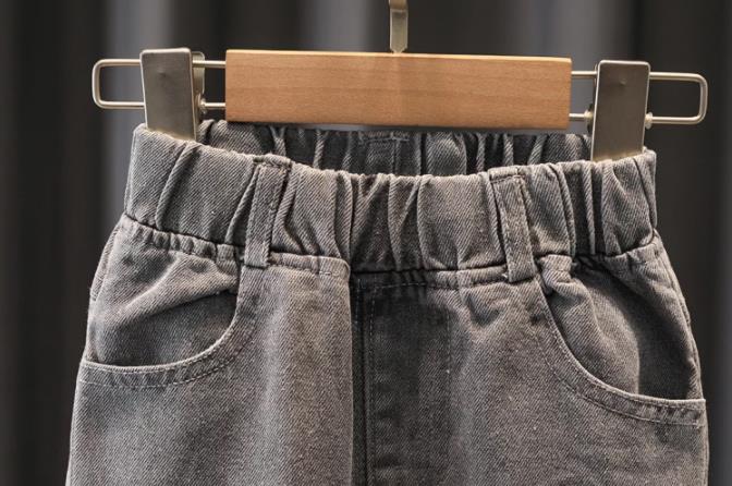 Lente Herfst Jongens Jeans Baby Meisjes Jongens Kinderen Jeans Broek Enfant Stretchy Denim Broek Peuter Kleding 2-6Year