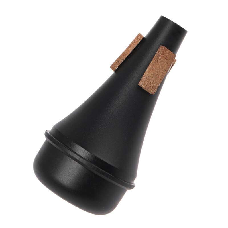 Black Trumpet Straight Practice Cup Mute Lightweight