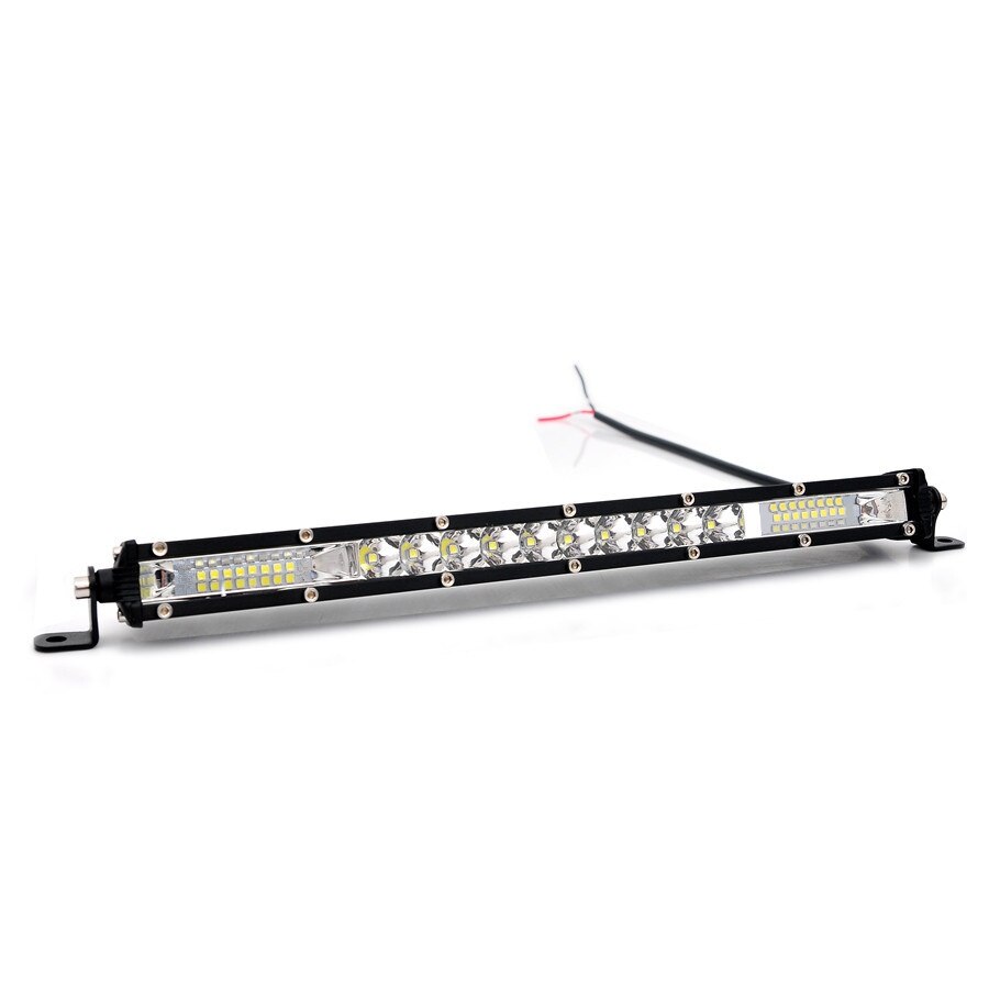 Super bright 10D 13'' 26LED 130W LED Light Bar Single Rows Spotlight