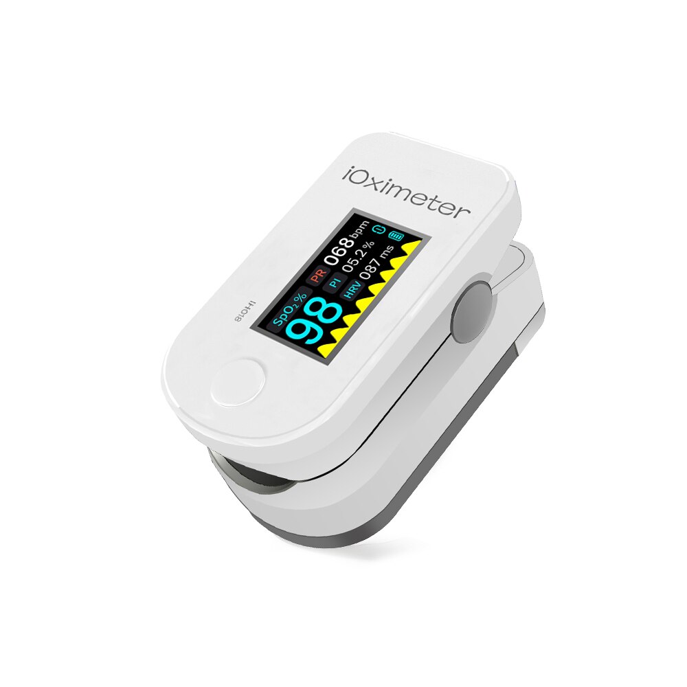 Bluetooth finger puls oximeter søvn overvåking data analyse fingertupp oximetro de pulso dedo blod oksygen monitor oled