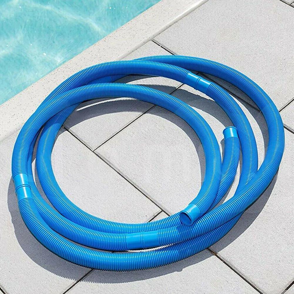 Monzana Zwembad Slang 6m 38mm Flexibel Pompslang Waterslang Zuigslang Blauw