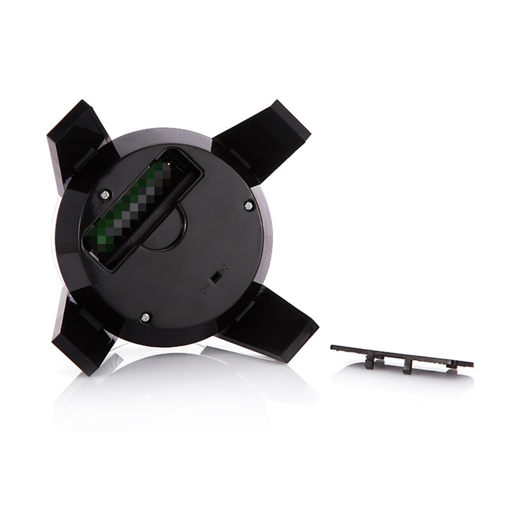 Solar Powered Display Stand Turntable Display Stand Rotating Table Jewelry Stand Battery Included(Random Color)