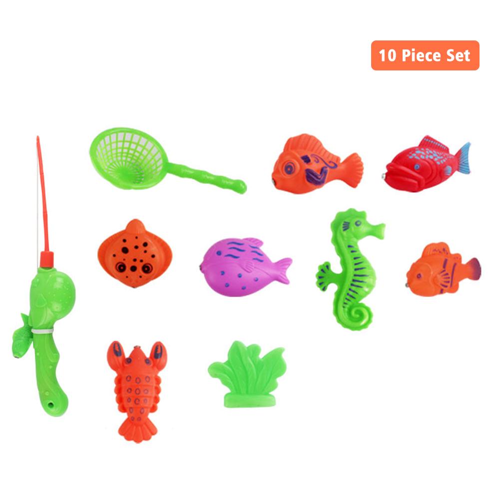 Kinderen 26 Stks/set Magnetische Vissen Ouder-kind Interactief Speelgoed Game Kids 2 Staaf 2 Netto 12 3D Vis babybadje Speelgoed Outdoor Speelgoed: E