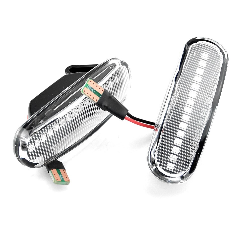 2Pcs Voor Fiat Panda 169 Grande Punto Inkl. Evo Doblo Fiorino Linea Idee Dynamische Led Side Marker Light Repeater Lamp