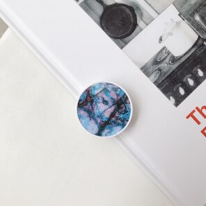 Luxury Marble Foldable Phone Holder Stand Grip Bracket Universal Mobile Phone Ring Holder for IPhone 11 Samsung Note 20: Style 15