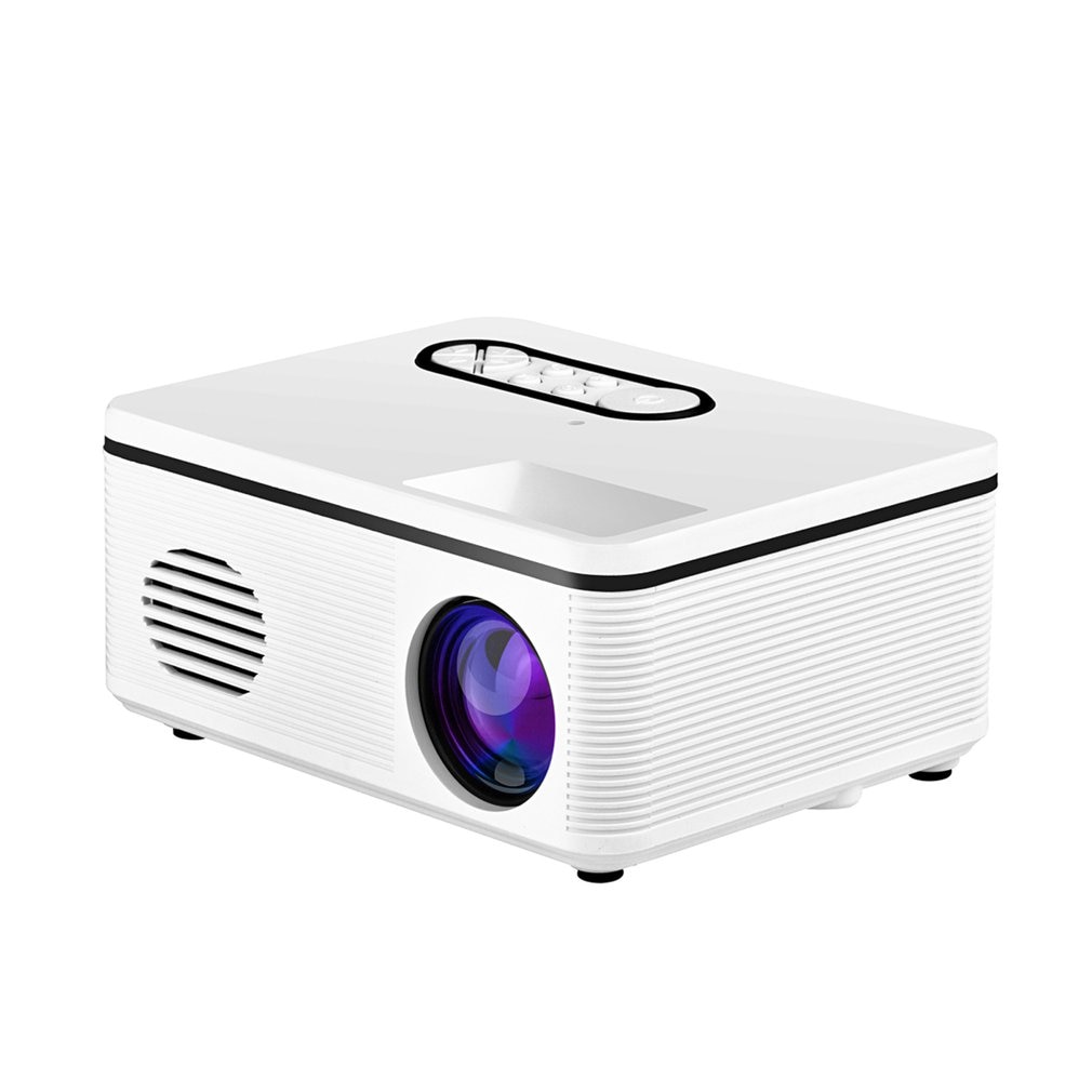 Nieuwe S361 Draagbare Mini proyector Led 320X240 píxeles 600 Lumen proyector de cine en casa de jugador de medios Ingebouwde altavoz