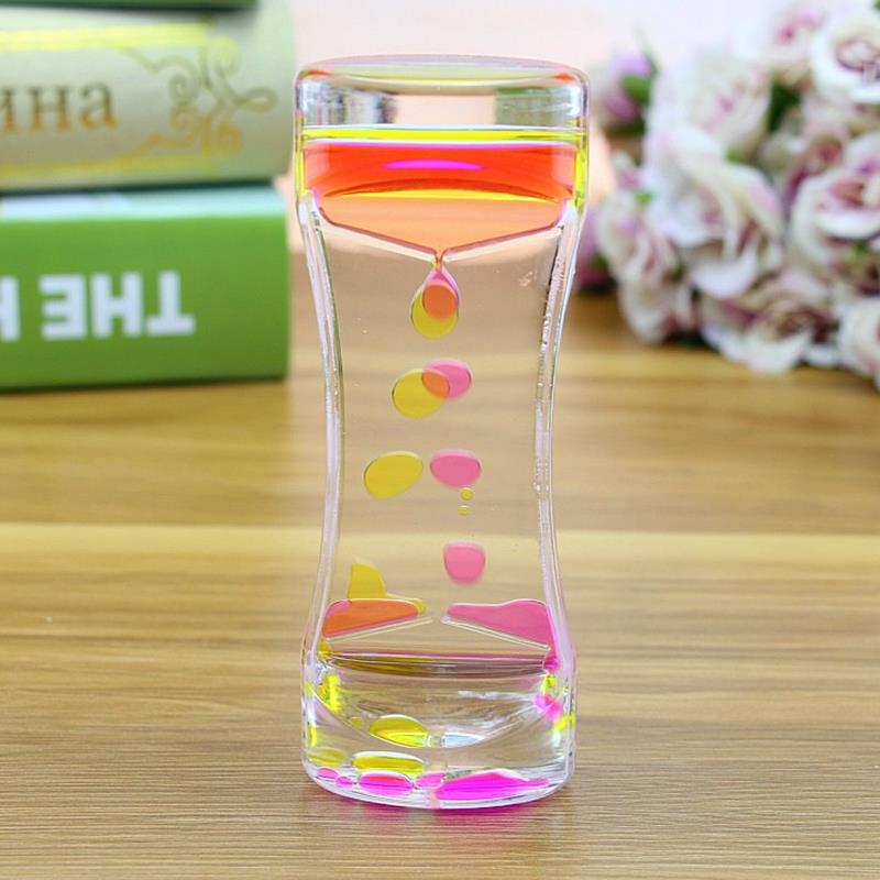 Educational Toys Hourglass Sensory Visual Stimulation Timer Decompression Toys: YL
