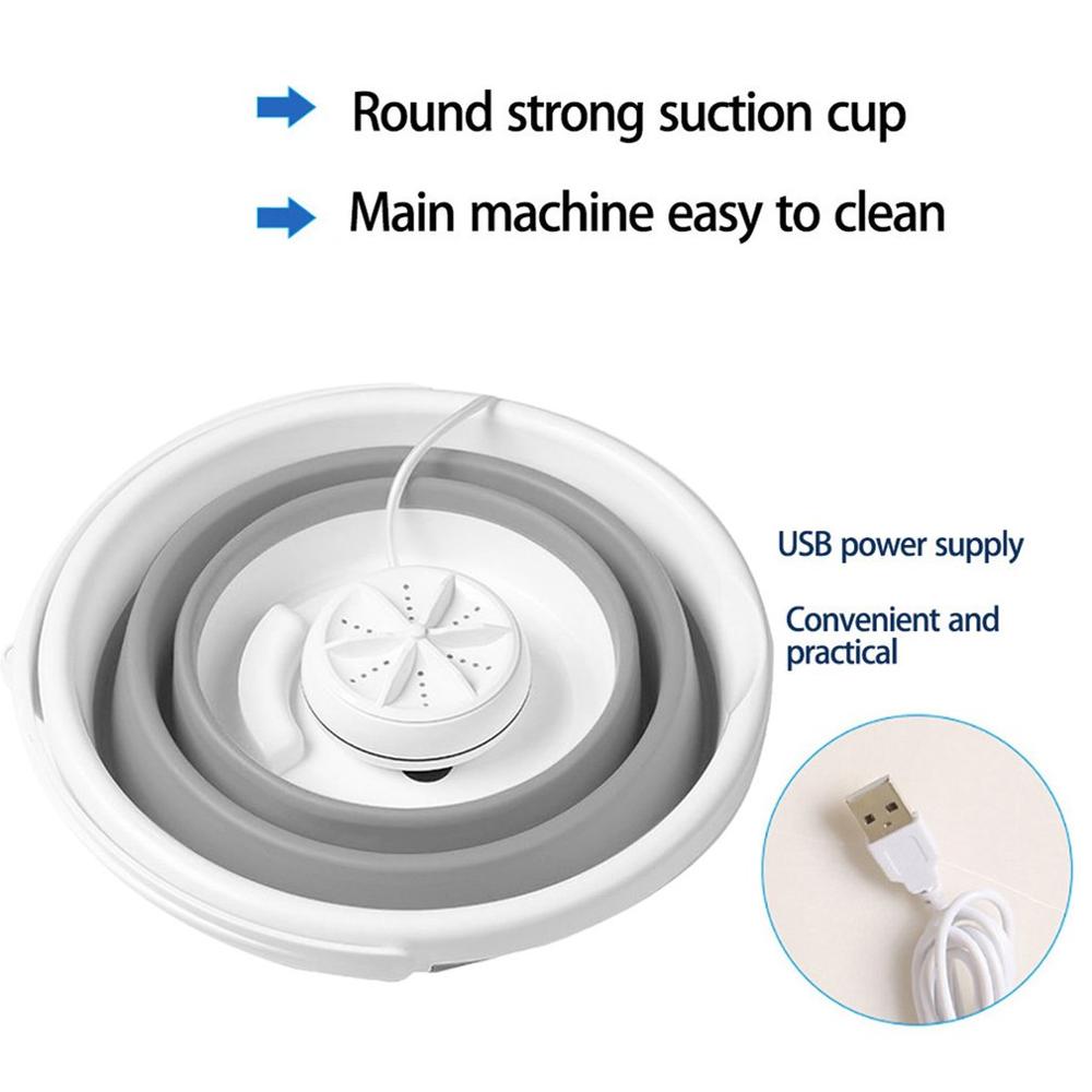 Stort volumen mini ultralyd turbo automatisk elektrisk rullevask udstyr, der er vigtigt for hjemmevaskemaskinen