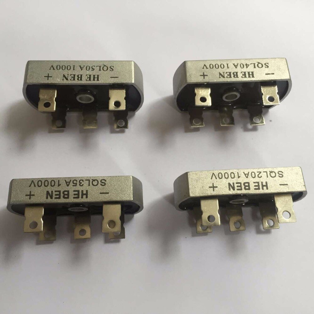 20 Stks/partij SQL20A SQL35A SQL40A SQL50A Brug Gelijkrichter 3 Fase Diode 20A/35A/40A/50A Amp 1000V Brand