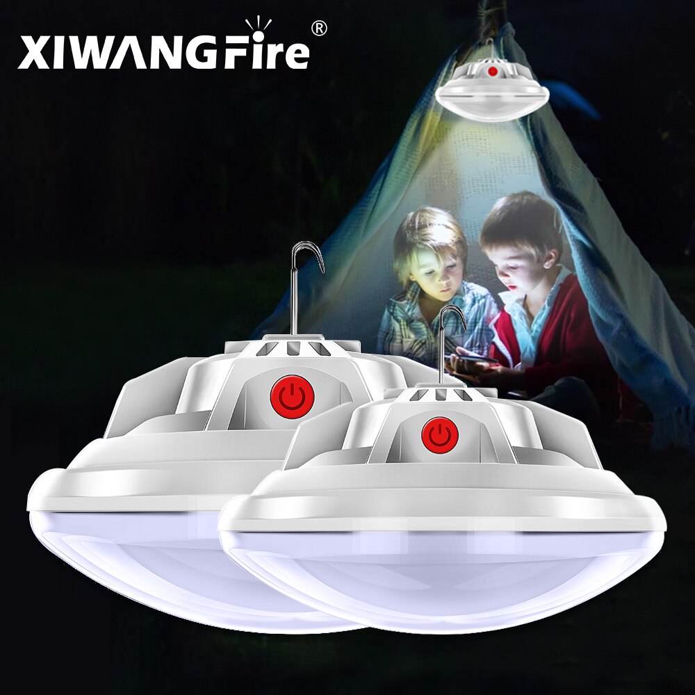 50W Rechargeable LED Bulb Lamp Remote Control Solar Charge Lantern Portable Emergency Night Market Light Outdoor Camping Home