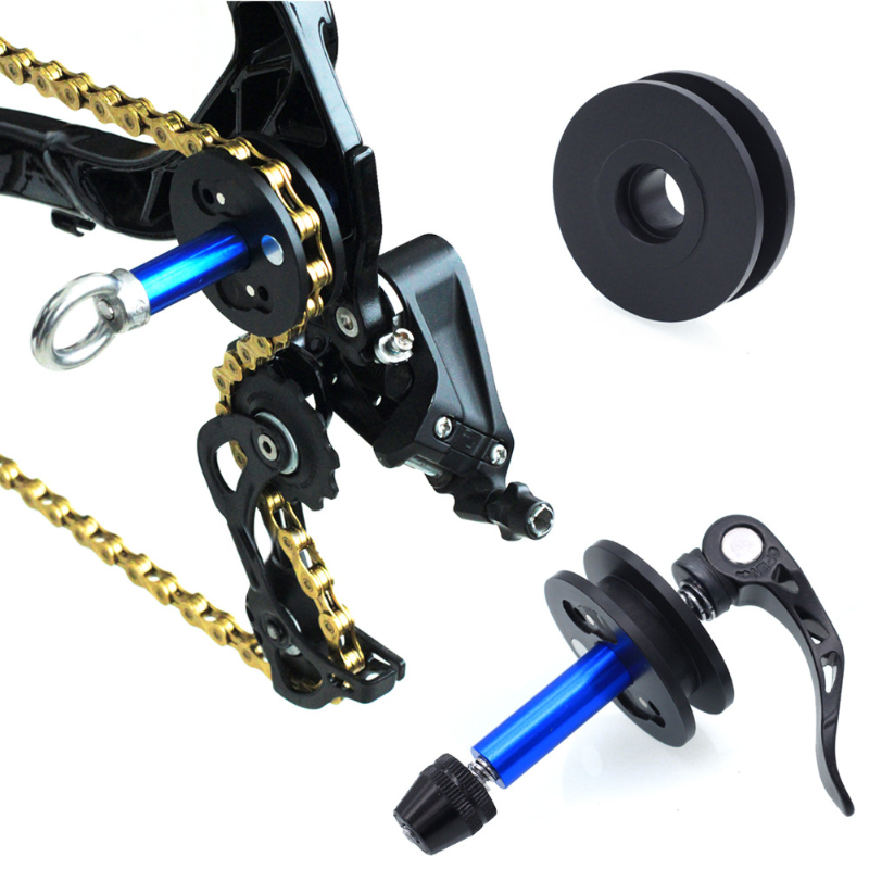 Bike Chain Clean Keeper Tool Quick Release Lever For Barrel 12mm Bucket Shaft Bicycle Chain Oil Tool Washing Holder