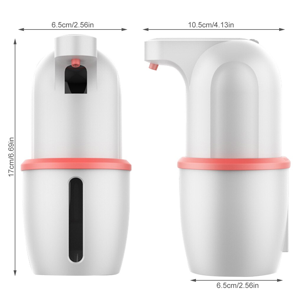 275ml Automatic Foaming Dispenser Wall Mounted Touchless USB Foam Container Kitchen Toilet Intelligent Sensor Soap Dispenser