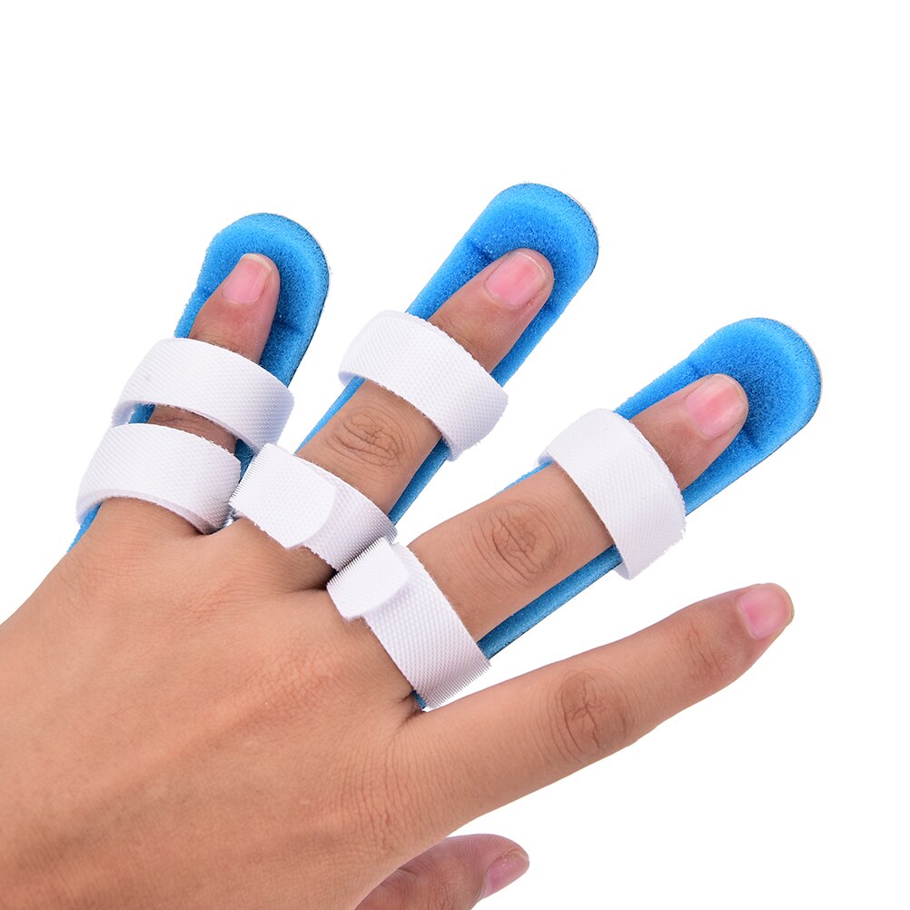 3 Maten Vinger Brace Vinger Protector Pijn Verlichten Aluminium Vinger Mallet Spalk 1Pcs