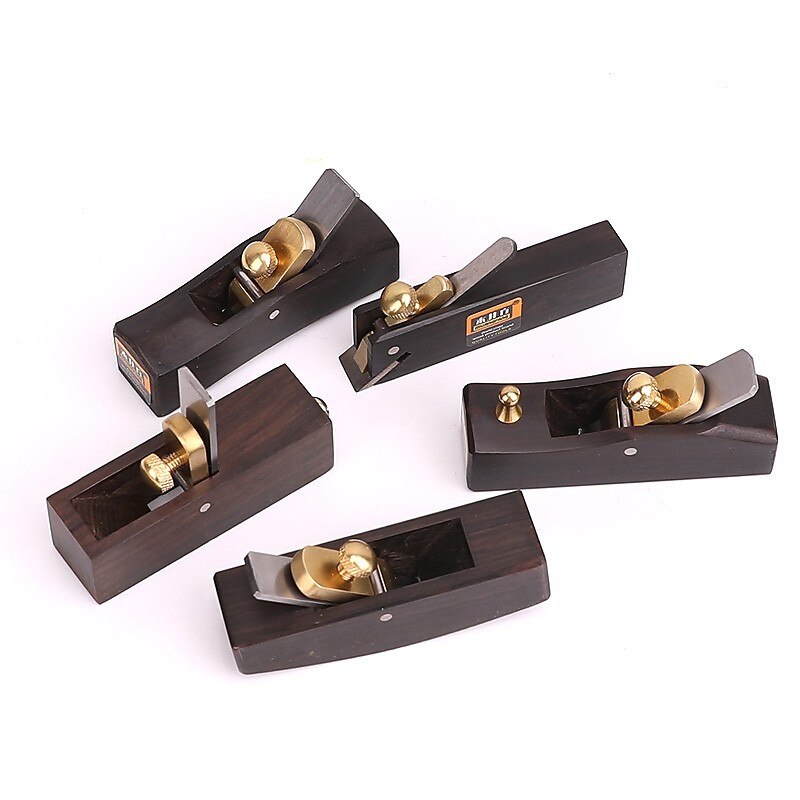 DIY Mini Hand Planes Carpentry Carpenter Ebony Joinery Woodwork Tools 5 pcs Set or 1 Pcs Hand Planer