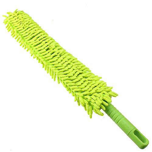 PHFU Flexible Chenille Bendable Microfiber Cleaning Duster Brush Random Color