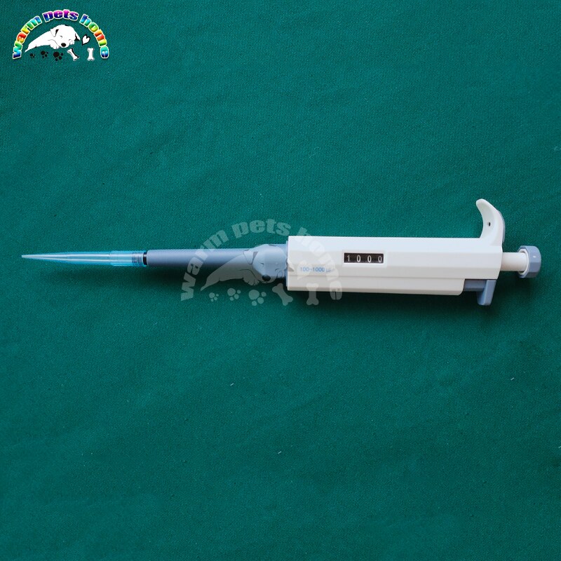 Single Channel Digitale Variabele Pipet Verstelbare Pipettor Met Pipet Tips Veterinaire Supply