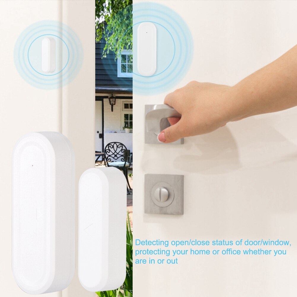 Wireless Door Window Smart Sensor BT PIR Detector Remote Control Magnetic Motion Dual Induction Sensor Home Security​​