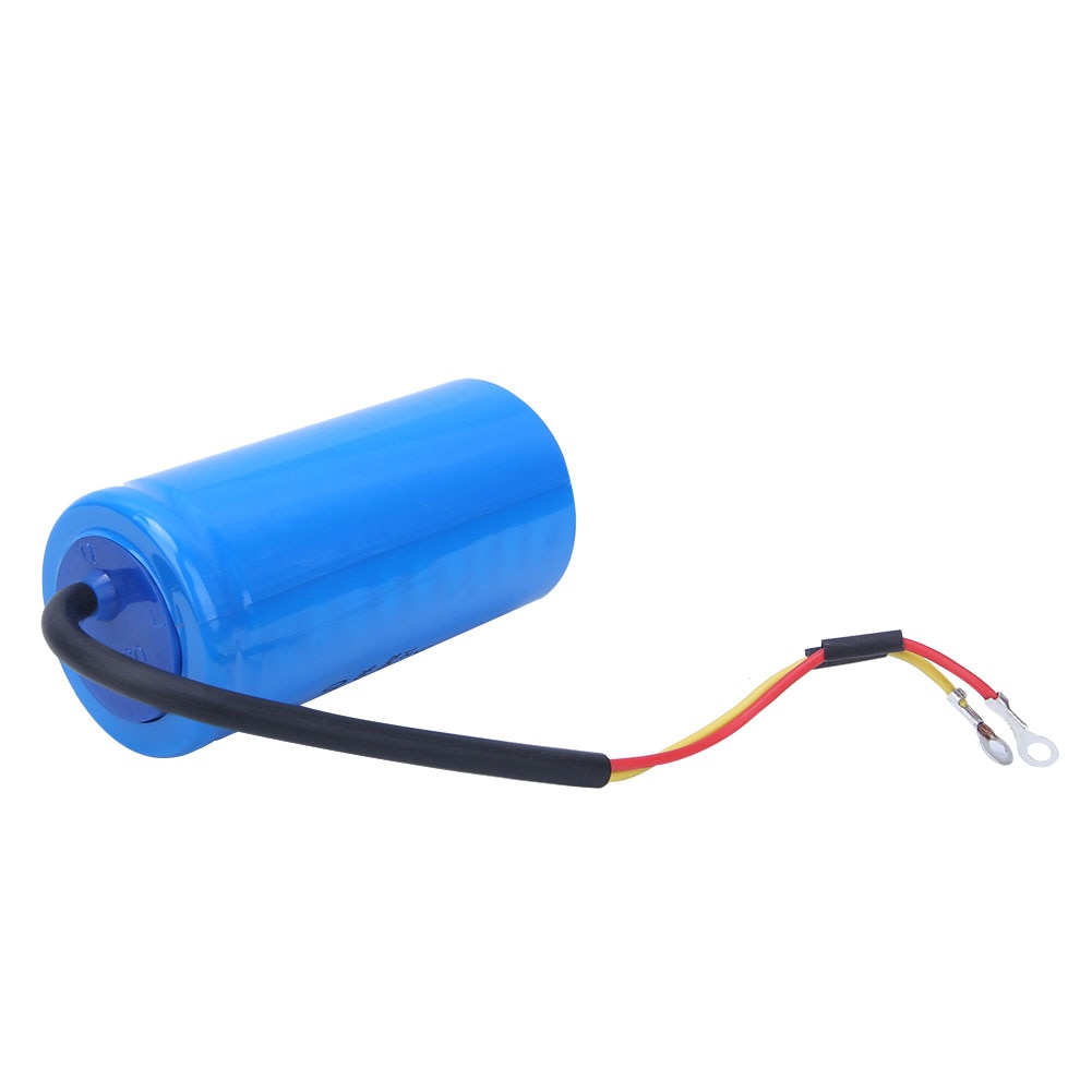 Componente eletrônico à prova de explosão do capacitor de comutação cd60 250 v 100uf para refrigeradores