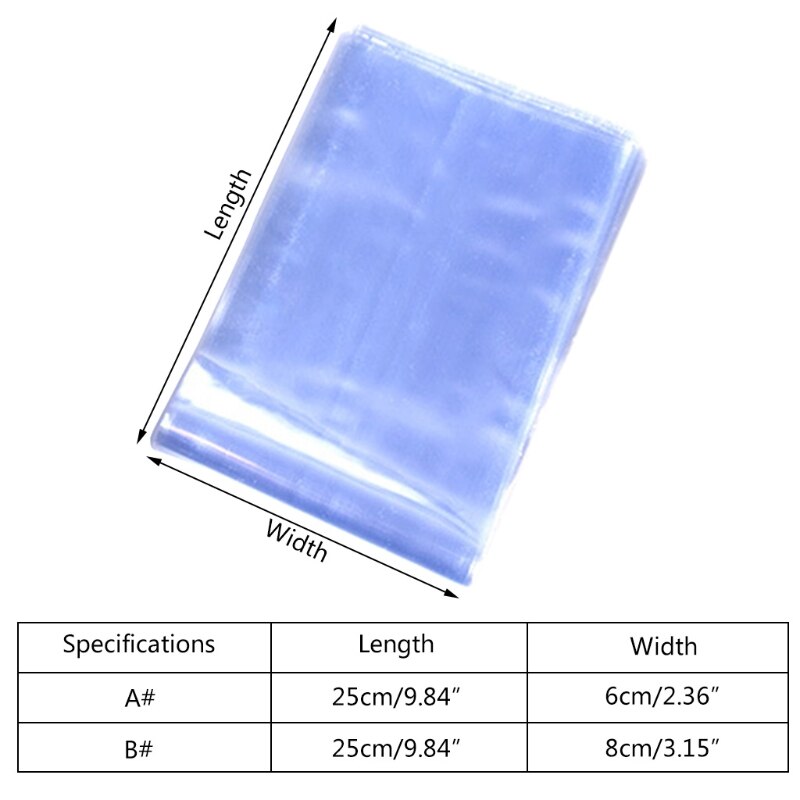 10PCS Shrink Wrap Bags for TV Remote Control Air Condition Video Protective Case