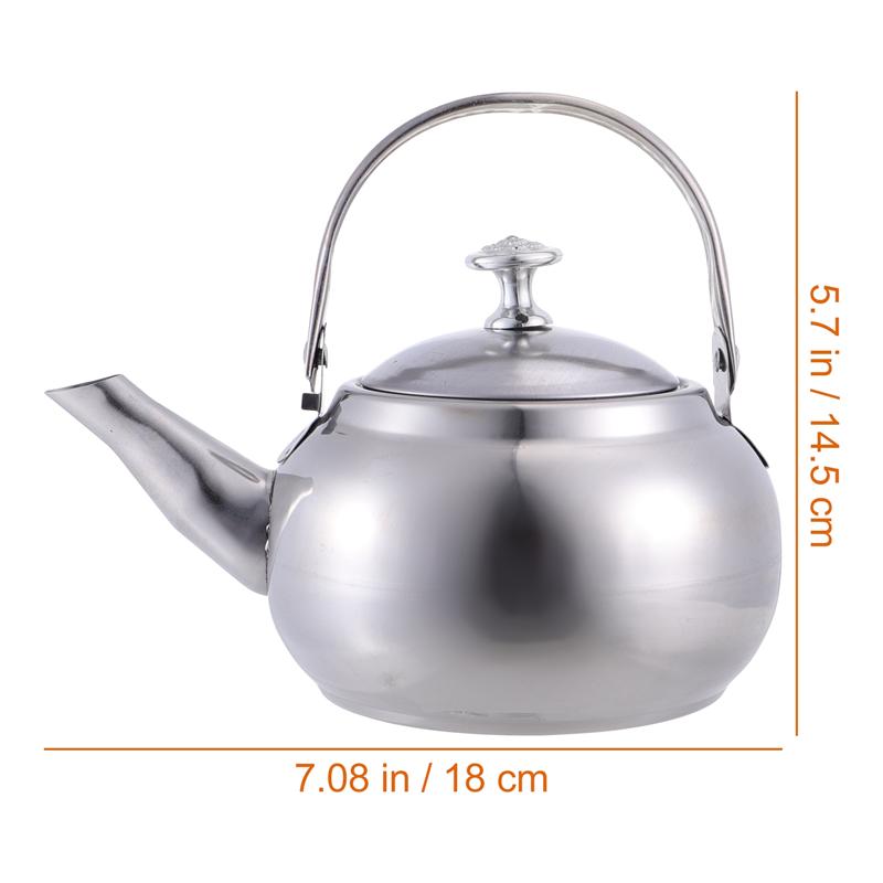 Stainless Steel Tea Kettle Practical Water Kettle Heating Water Kettle Home Teakettle Linglong Kettle Boiling Water Teapot