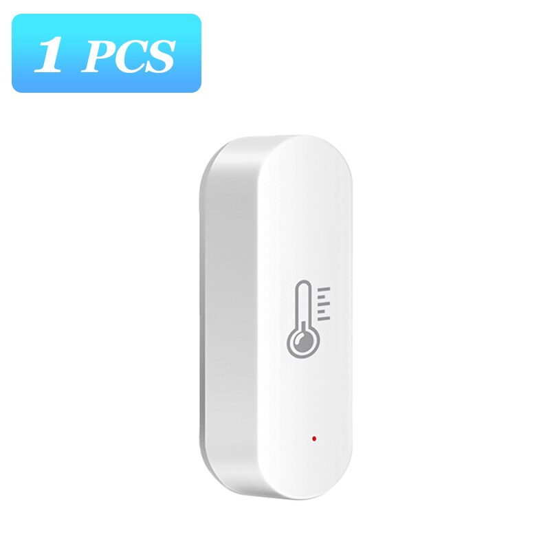 Tuya ZigBee Temperature Humidity Sensor Smart Life APP Monitoring Thermometer Hygrometer Work With Alexa Google Home Smartthings: 1 piece
