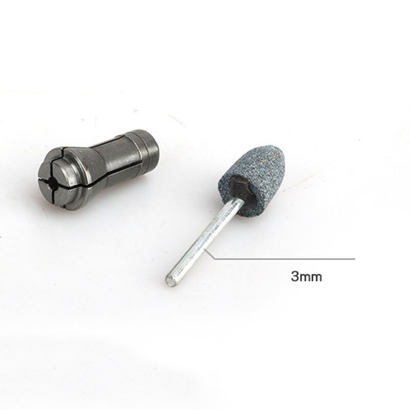 Mandril de sujeción para máquina de pulir, mandril de grabado de sujeción, aleación gris de 6mm/3mm, pieza de repuesto, accesorio de herramienta duradero, 1 ud.