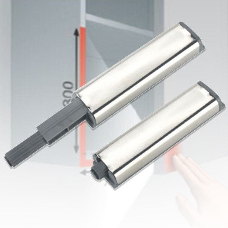 4X Kast Deur Klink Push To Open Systeem Demper Buffer Catch Rvs Open Deur Demper Systeem