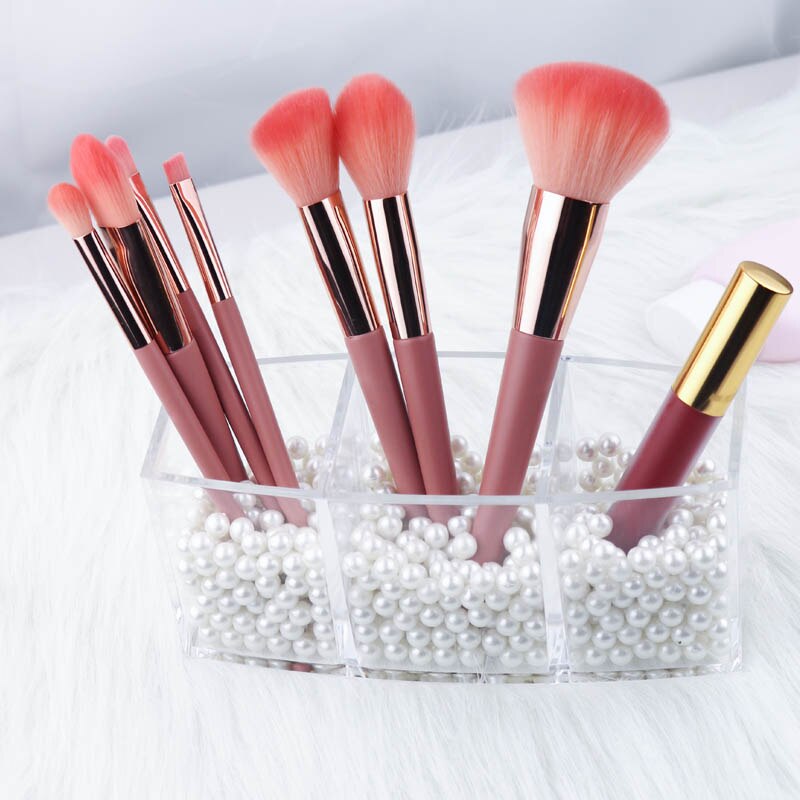 Transparante make-up organizer acryl cosmetische lippenstift opbergdoos wenkbrauwpotloodhouder make-up kwasten organizer