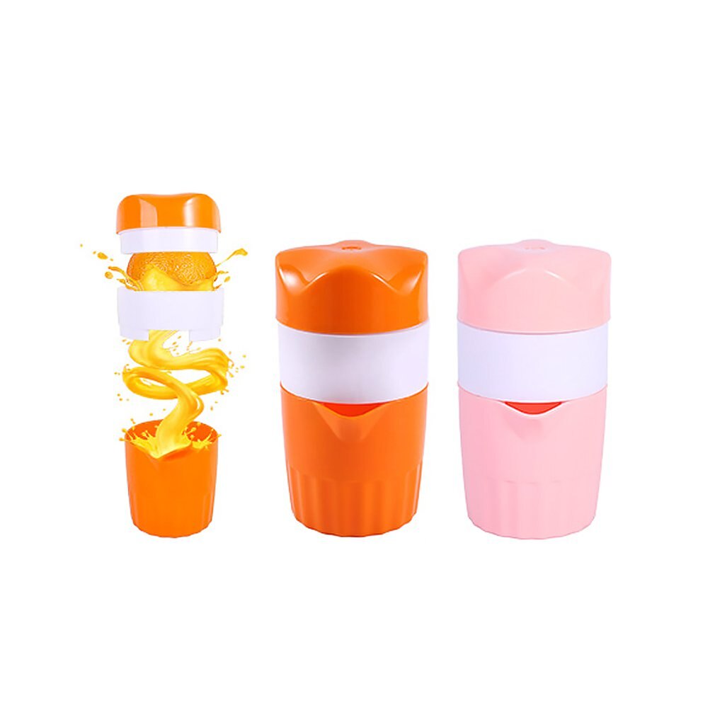 Appelsin sitron & lime juice squeezer bærbar multifunksjon juicer squeezer flaske