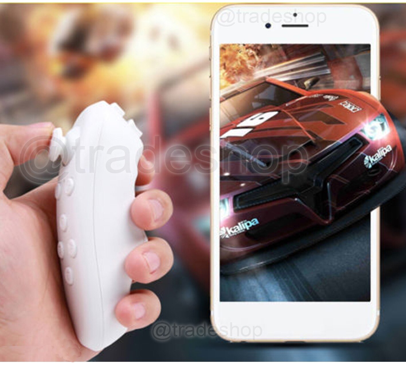 controllore BLUETOOTH TELECOMANDO GAMEPAD telecomando da gioco SMARTPHONE VRBOX androide