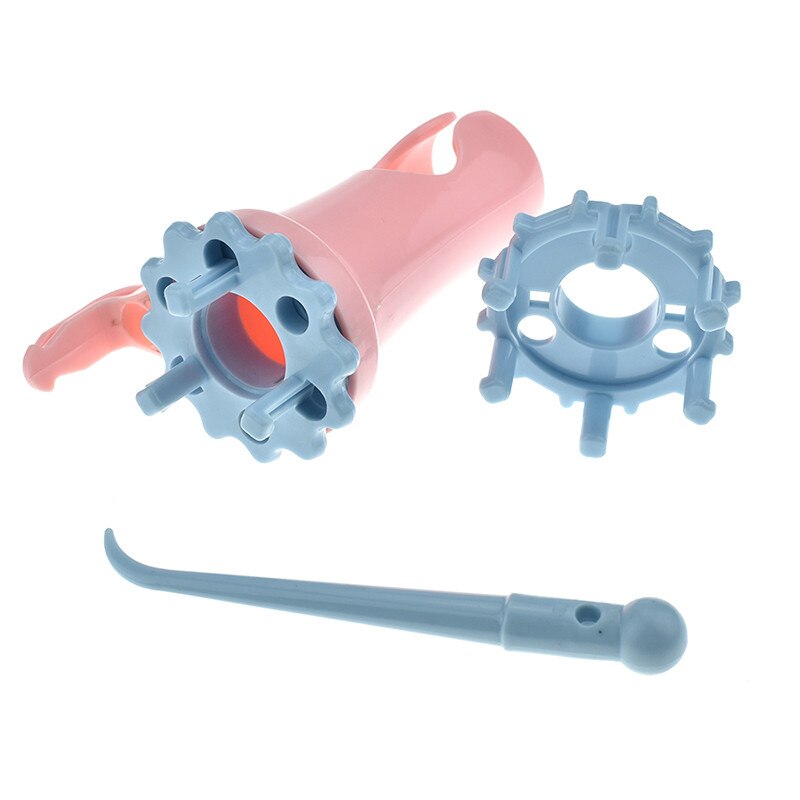 Braided Rope Braid Maker Knitting Loom Crochet Hook Knitting Tool for DIY Weaving Craft Magic Spool Loom Maker Knitting Kit